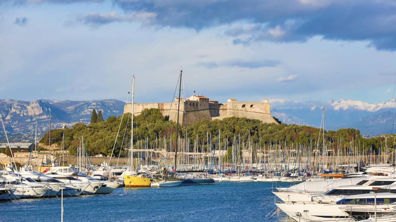 Les Violettes 3 Pieces Centre Ville Antibes Bagian luar foto